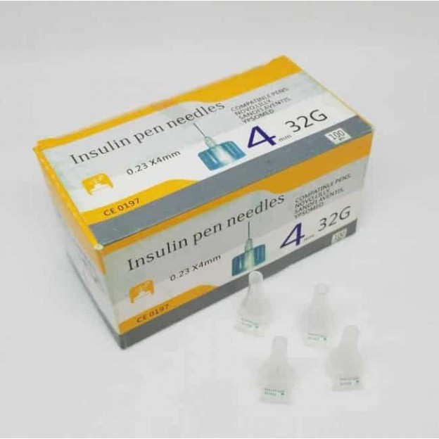 100 Pct Insulin Needle for HGH Pen by Beligas Pharmaceuticals