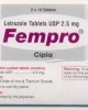 Fempro Letrozole Oral tablets 2.5mg Cipla 