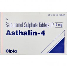 Asthalin tablets 4mg by Cipla