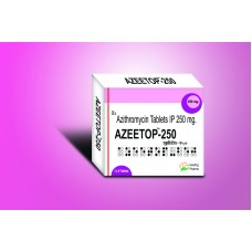 Azeetop 250 mg (Azithromycin)