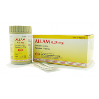 Allam  Alprazolam (1mg, 100 Tablet, HK Pharma)