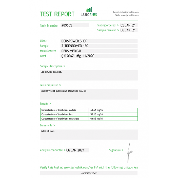 3-Trenbomed 150 By Dues Medical