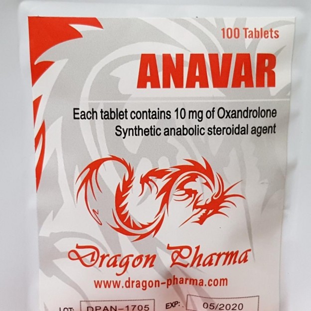 Anavar 10 mg by Dragon Pharma