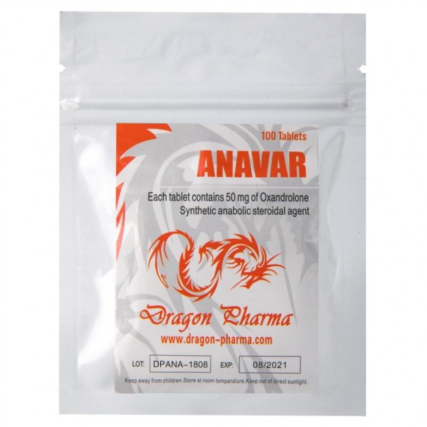 Anavar 50 by Dragon Pharma