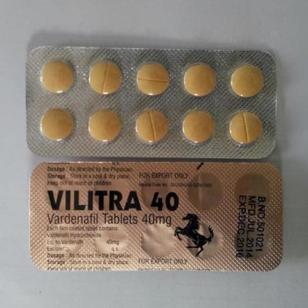 Vilitra 40mg (Vardenafil) Centurion Remedies 60 tablets