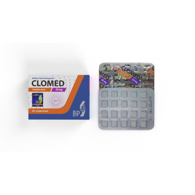 Clomed 50 mg, 60 tabs Balkan Pharmaceuticals