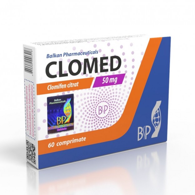 Clomed 50 mg, 60 tabs Balkan Pharmaceuticals