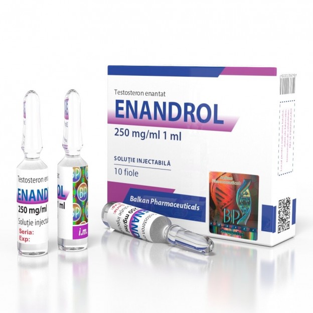 Enandrol (Testosterone E) 250 mg/ml, 1 ml Balkan Pharmaceuticals