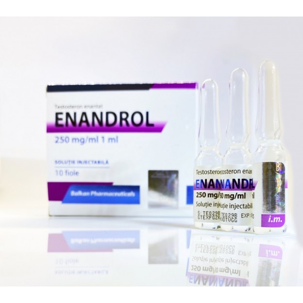 Enandrol (Testosterone E) 250 mg/ml, 1 ml Balkan Pharmaceuticals