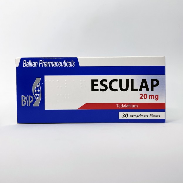 Esculap (tadalafil) 20 mg, 60 tab Balkan Pharmaceuticals