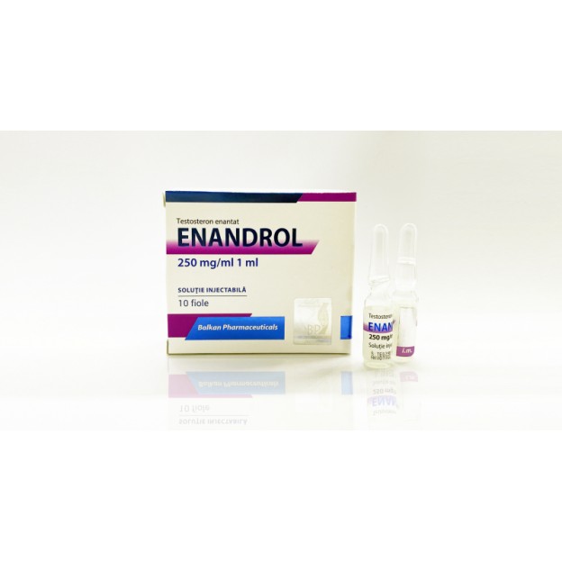 Enandrol (Testosterone E) 250 mg/ml, 1 ml Balkan Pharmaceuticals