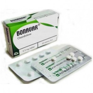 Bonavar Oxandrolone 2.5 mg 50 Tabs by Body Research
