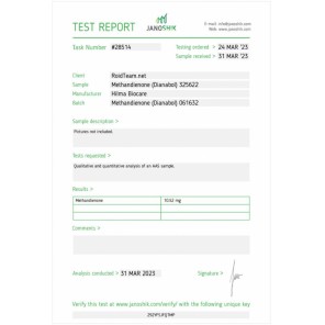 Methandienone 10 mg 100 Tabs by Hilma Biocare