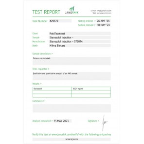 Stanozolol 50 mg/ml by Hilma Biocare