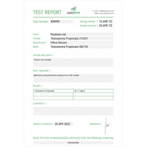 Testosterone Propionate 100 mg/ml by Hilma Biocare