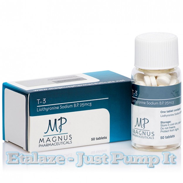 T-3 25MCG 50tabs by Magnus Pharma