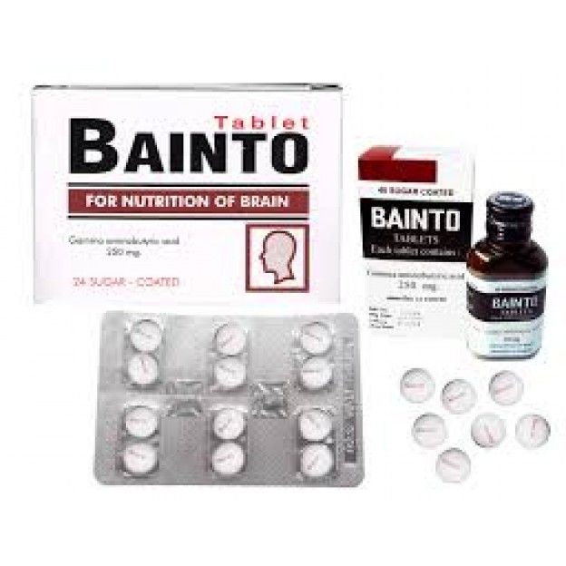 Bainto 250 mg[240 Tabs, T.P. Drug] Gamma Aminobutyric Acid