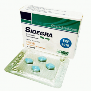 Sidegra 50mg [20 Tabs, GPO] Sildenafil Citrate