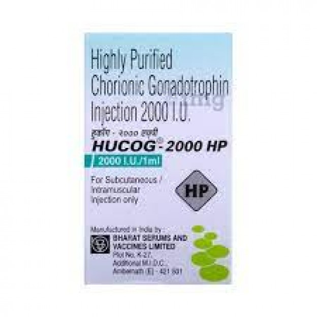 HUCOG 2000 HP (2000 IU) by Bharat Serums