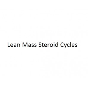 Best Lean Mass Steroids Cycles Examples