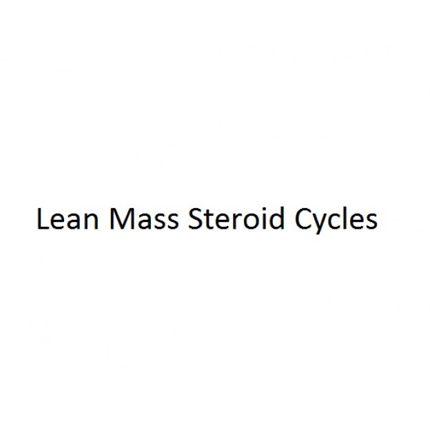 Best Lean Mass Steroids Cycles Examples