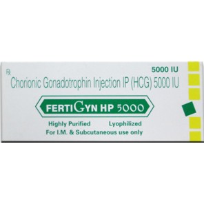 Fertigyn HCG 5000iu Sun pharma