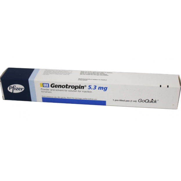 Genotropin HGH Injection 5.3mg (16iu) Pfizer 