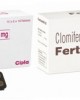 Fertomid Clomiphene citrate Oral tablets 25mg Cipla Pack of 2x10