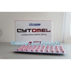 Cytomel [25mcg/1tab] 100 Tabs by Meditech