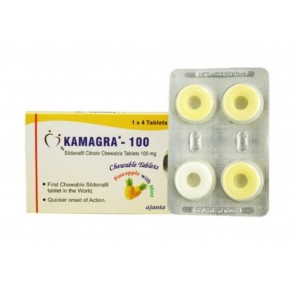 Kamagra 100 (Pineapple + Mint) by Ajanta Pharma