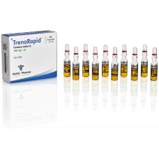 Trenarapid 100mg 10 Ampoules by Alpha Pharma