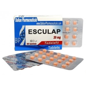 Esculap (tadalafil) 20 mg, 60 tab Balkan Pharmaceuticals