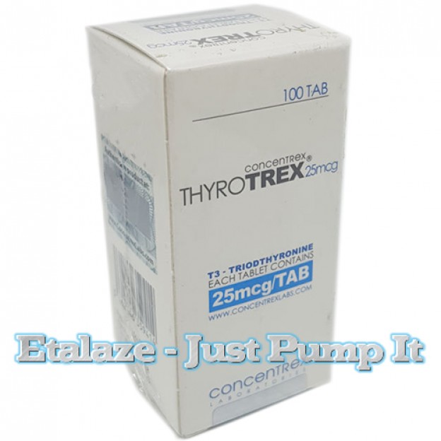 ThyroTREX 25 mg 100 Tabs by Concentrex