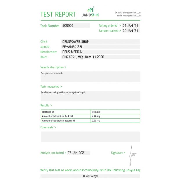 Femamed 2.5 by Deus Medicals