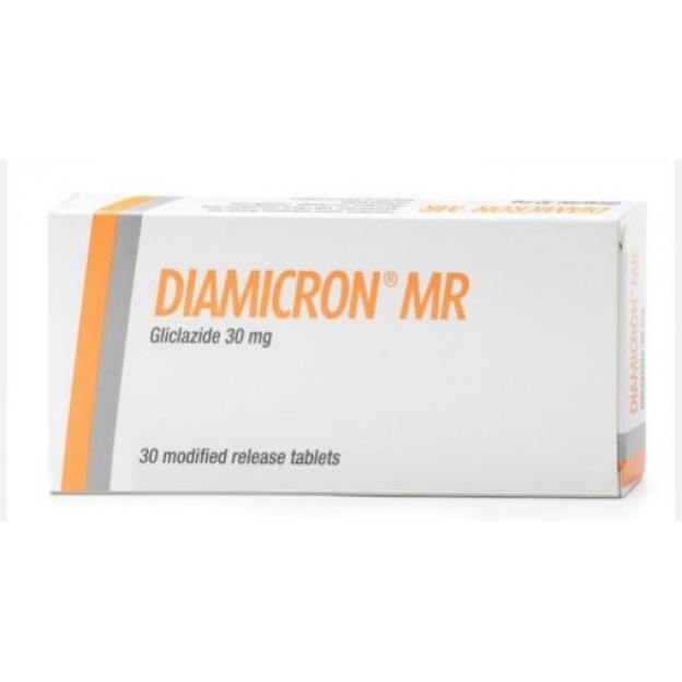 Diamicron MR 30 (60 tb) by Indian Pharmacy