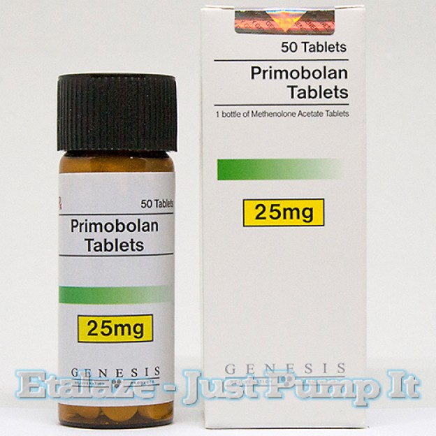 Primobolan 25 mg 50 Tabs by Genesis Med (Expiring soon)