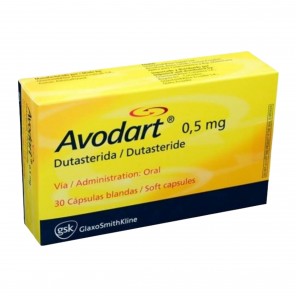 Avodart 0.5 mg 30 Caps by Glaxo Smith Kline