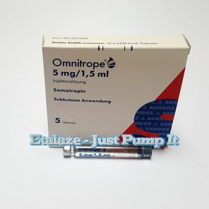 Omnitrope (Somatropin) 5mg Sandoz 5 vial [5x15IU]