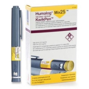 Humalog Kwikpen Mix 25 by Indian Pharmacy