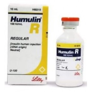 Humulin R 100IU (Vial) 