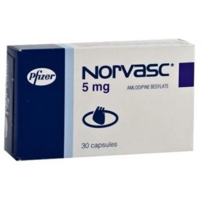 Norvasc 5 by Indian Pharmacy