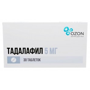 Tadalafil 5mg 30tab by Ozon