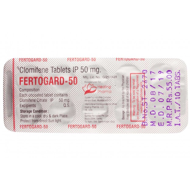 Fertogard 50 (Clomiphene)