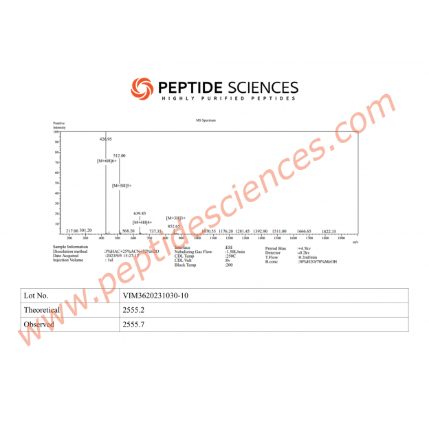 Adipotide (FTPP) 10mg by Peptide Science