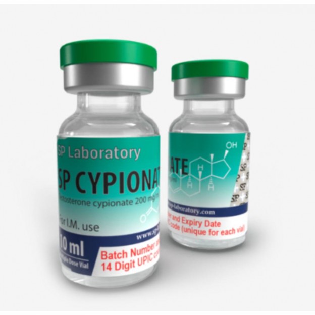 Cypionate 200mg/ml, 10 ml SP Laboratories