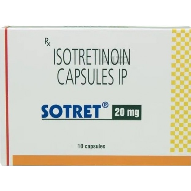 Sotret 20mg 30caps by Sun Pharma