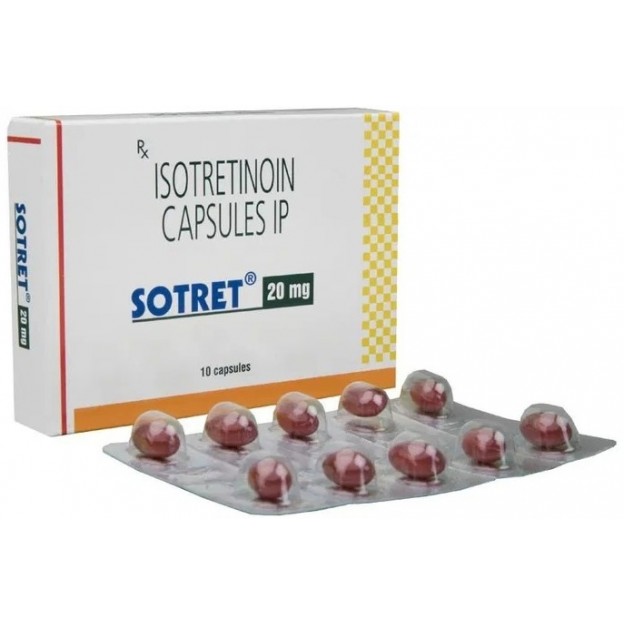 Sotret 20mg 30caps by Sun Pharma