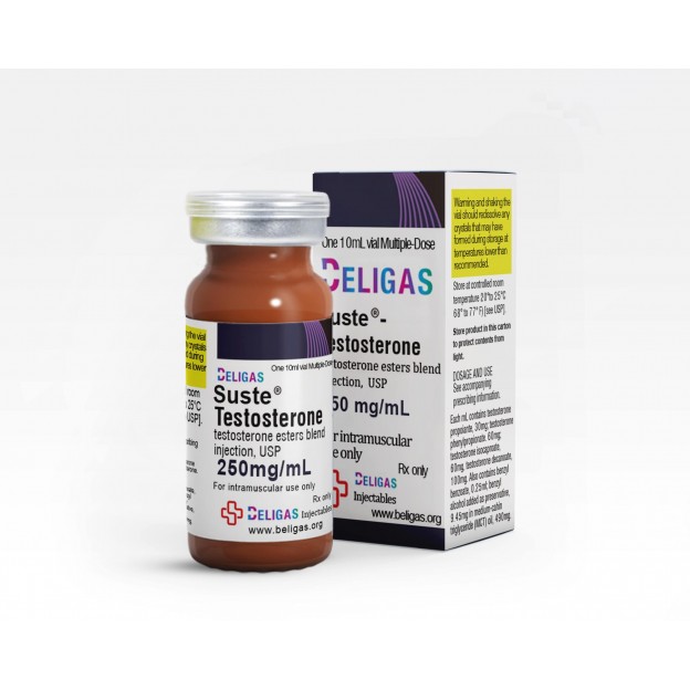Suste-Testosterone 250 by Beligas Pharmaceuticals Suste-Testosterone 250 by Beligas Pharmaceuticals