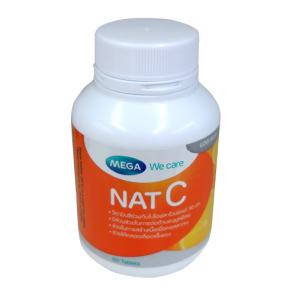 Mega Nat C 1000mg [60 Caps, Mega Lifesciences