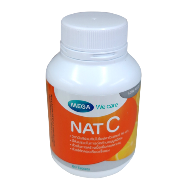 Nat C 1000mg [150 Tabs, MEGA LIFESCIENCES]